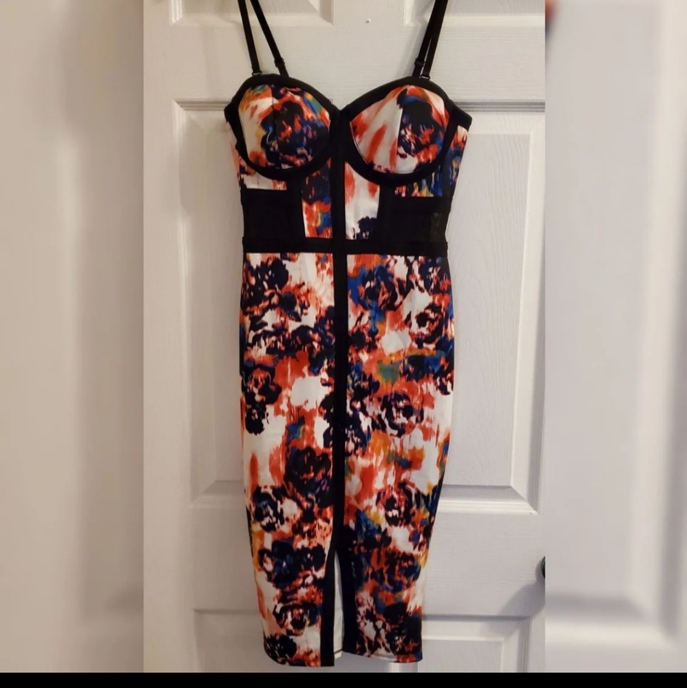 Material girl Bodycon dress NWT
